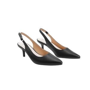 NIB Greatonu Women's Slingback Heel Pointed Toe Dress Pumps Shoes 7.5